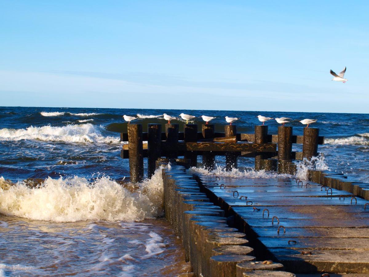 Kolobrzeg, Aqua Sol Polanki Park, Strand 300 M, Schwimmbad, Fitness, Parkplatz, Terasse ภายนอก รูปภาพ